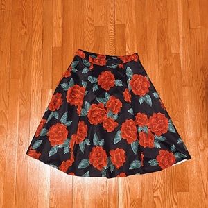 Red Rose Skirt